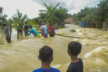 Banjir di Muara Gembong Bekasi