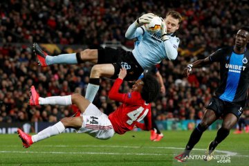 Liga Europa: Manchester United pesta gol ke gawang Club Brugge