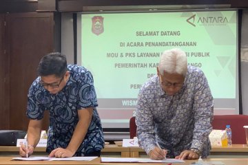 LKBN ANTARA-Bone Bolango sepakati kerja sama layanan informasi publik