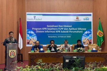 BANK KALSEL DUKUNG PEMBANGUNAN KPR