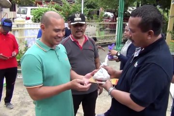 KKP Kendari bagikan bubuk Abate di sembilan kelurahan