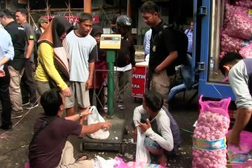 Operasi pasar bawang putih di Bandung untuk turunkan inflasi