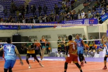 Tim putra BNI 46 raih kemenangan putaran pertama Proliga 2020