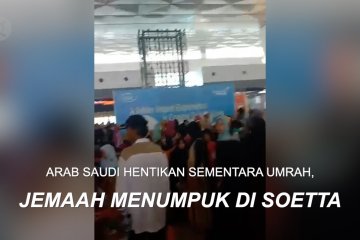 Arab Saudi hentikan sementara umrah, Jemaah menumpuk di Soetta