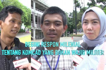 Begini respon milenial tentang KOMCAD yang bukan wajib militer