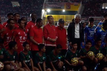 Presiden Jokowi resmikan Stadion Manahan Solo