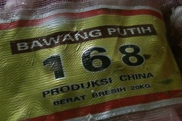 Indonesia pastikan impor 103 ton bawang putih China bebas virus corona