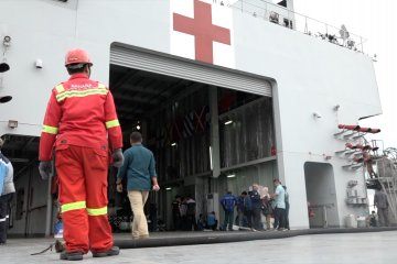 Ini kapal rumah sakit yang jadi opsi penjemput WNI di Jepang