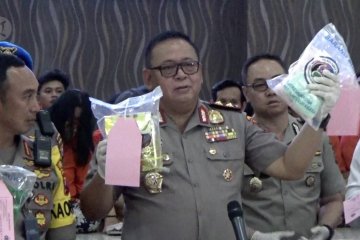 Polrestabes Surabaya ungkap 32,3 kilogram sabu-sabu jaringan internasional