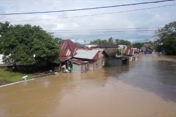 3 hari diguyur hujan, Kabupaten Tapin, Kalsel, banjir