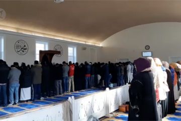 Jumatan di masjid komunitas muslim Indonesia di Washington DC