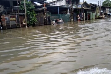 Kawasan Pulo Gadung Jakarta Timur terendam banjir