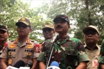 Panglima TNI tinjau Pulau Sebaru Kecil lokasi observasi ABK World Dream