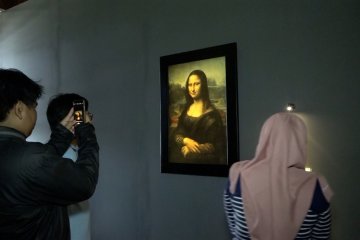 Lukisan Mona Lisa hadir di Kawasan Kota Tua Jakarta