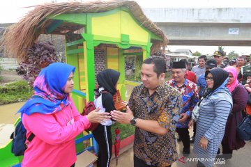 Wali Kota Tangerang apresiasi penataan 1.400 meter bantaran Cisadane