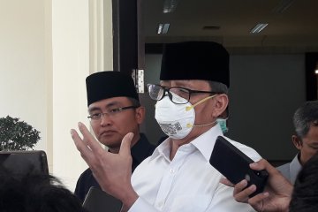 Gubernur Banten pakai masker saat melantik pejabat