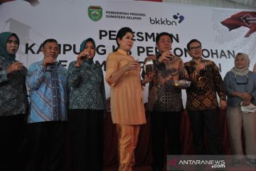 Kepala BKKBN Resmikan belasan kampung KB di Sumsel