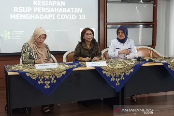 Jumlah orang dipantau di RSUP Persahabatan bertambah sepuluh orang