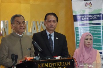 Positif virus corona di Malaysia bertambah lima orang