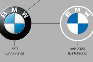 BMW ubah logo, jawab era digital