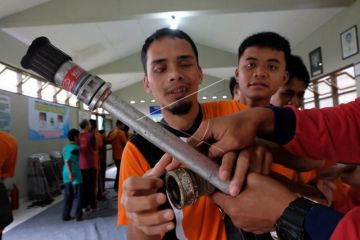 Pelatihan penanganan kebakaran bagi disabilitas netra