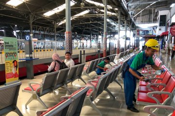 KAI Yogya siapkan pemindai suhu hingga posko kesehatan di stasiun