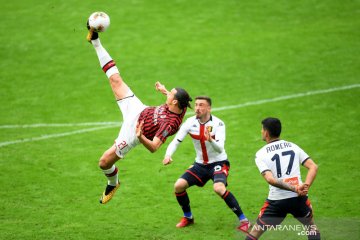 Liga Italia : AC Milan dikalahkan Genoa di San Siro