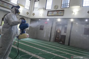 Antisipasi penyebaran virus corona di masjid