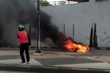 Ini penyebab motor terbakar di Terowongan Pasar Gembrong