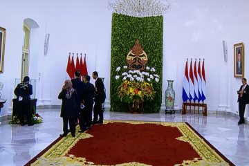 Istana Kepresidenan Bogor bersiap menyambut Raja-Ratu Belanda