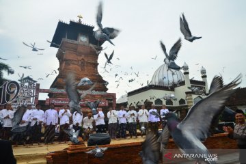 Perayaan hari jadi Masjid Al-Aqsha Menara Kudus