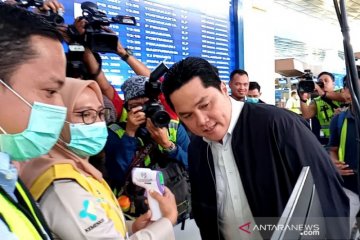 Erick Thohir berharap Indonesia tak masuk daftar negara kluster Corona