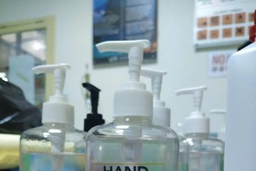 Langka di pasaran, mahasiswa FTI-UMI buat "hand sanitizer"