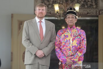 Raja Belanda kunjungi Keraton Yogyakarta