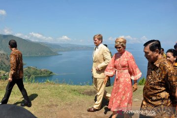 Raja dan Ratu Belanda kunjungi Bukit Singgolom di Kawasan Danau Toba