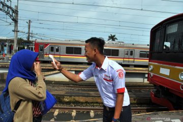 KAI telah siapkan pencegahan virus corona di KRL Bogor-Jakarta Kota