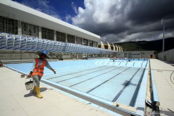 Pembangunan venue aquatic PON Papua
