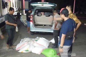 Polisi amankan ratusan liter minuman keras jenis cap tikus