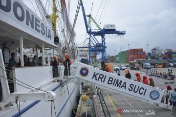 Openship KRI Bima Suci di Makassar