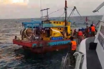 KKP kembali tangkap kapal ikan asing di Selat Malaka