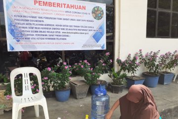 Cuci tangan ala Disdukcapil  Batam