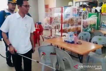 Disenpektan pelabuhan Batam