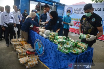 BNNP Aceh musnahkan narkotika asal China