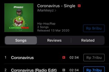 Lagu remix virus corona Cardi B bertengger di urutan 11 iTunes