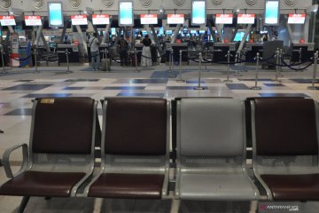Bandara Kualanamu sepi penumpang