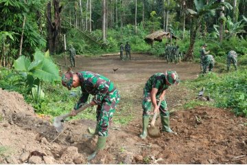 TMMD 107 Kodim 0207/Simalungun tetap jalan