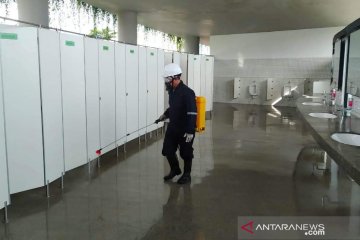 ITDC lakukan penyemprotan disinfektan untuk cegah virus corona