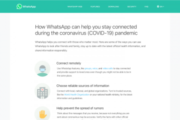 WhatsApp luncurkan pusat informasi terkait virus corona