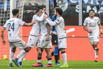 Cagliari mulai lagi latihan Senin depan