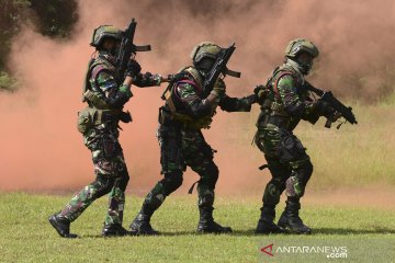 Latihan tembak tempur Taifib